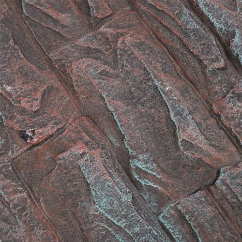 Fish Tank Background, Fine Crafted 3D Foam Fish Tank Background Wall for Fish Tank for Reptiles Tank (D) - size: D