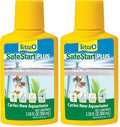Tetra SafeStart Plus, for Newly Set-Up Fish Aquariums, 100 ml, 3.38-Ounce (Pack of 2) - size: 100 ml, 3.38-Ounce (Pack of 2)