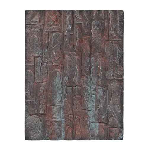 Fish Tank Background, Fine Crafted 3D Foam Fish Tank Background Wall for Fish Tank for Reptiles Tank (D) - size: D