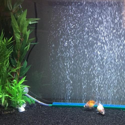 Saim 16 inch Aquarium Air Stone Bar, 2 Piece Bubbles Release Oxygen Diffuser Bar, Fish Tank Mineral Air Bubble Air Stone Bar for Nano Air Pump Small Bucket and Fish Tank - size: 2 Pcs 16 inch Aquarium Bubble Air Stone