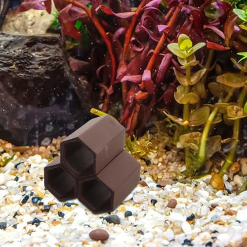 GALPADA Aquarium Shrimp Hideout Pottery Spawning Tube for Breeding Shrimp Hiding Spots Fish Tank Decor Ornament