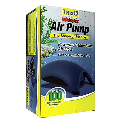 Tetra Whisper Easy to Use Air Pump for Aquariums (Non-UL),Blue - size: 60-100-gallon