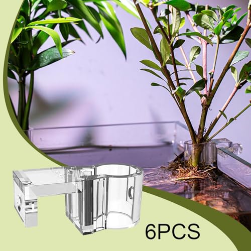 6X Aquarium Plant Holder Sturdy Support for Plant Cultivation Aquarium Decor