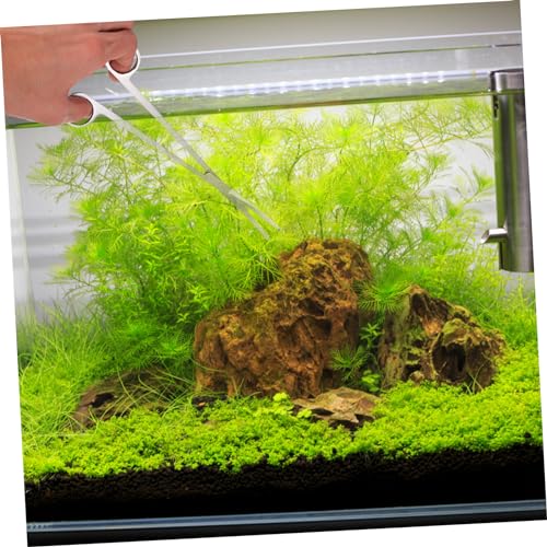 POPETPOP 1set Aquarium Scissors and Tweezers Tool Aquascaping Fish Tank Maintenance Water Plant Care Kit Easy to Use and Resistant