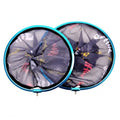 Aluminum Alloy Landing Net Head Replacement Frame for Fishing Rod Handles - Blue - size: 15.75 x 15.75 x 15.75"