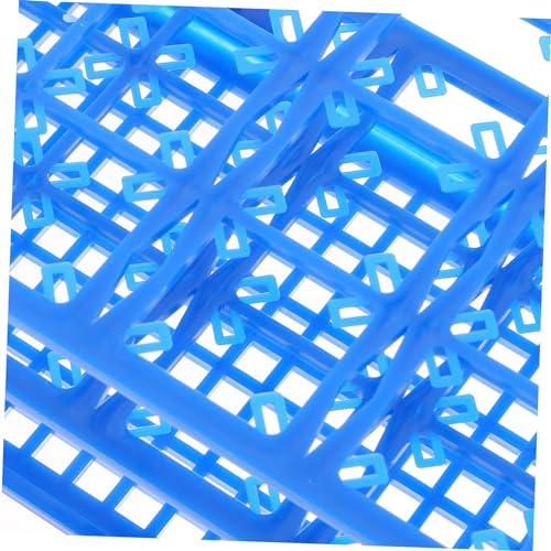 PRETYZOOM 21Holes Holder Rack Reusable Test Tube Organizer for Laboratory Stand for Secure Storage and Spill Prevention