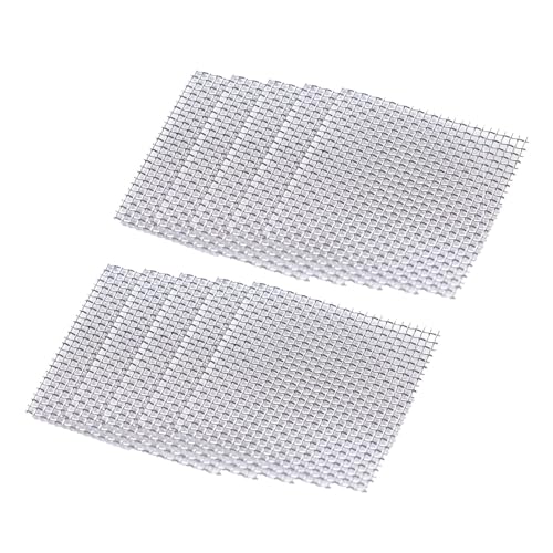 10Pcs Fish Tank Wire Mesh Pad 8x8cm Aquarium Decoration Plants Fixing Holder