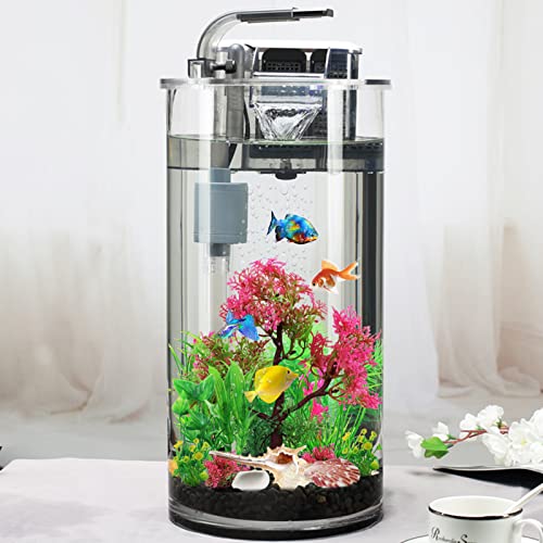 Aquarium Plants with Natural Decorations Shells, 15pcs Fish Tank Decoration Colorful Artificial Fish Tank Decor Plants Aquarium Decorations for Household and Office Aquarium Simulation