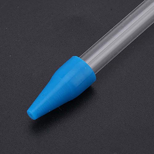 2Pcs Coral Feeder, 40cm 60cm Long Acrylic Fish Feeding Tool for Aquarium Coral Anemones Brine Shrimp, Arylic Tube Body Safety Use, 1 Year, 30 Days Money Back, Long