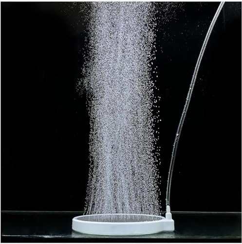 UPETTOOLS Fish Tank Nano Air Stone - 2 Inch Aquarium Bubbler, Ultra-High Dissolved Oxygen Diffuser, Aquarium Oxygen Aerator Bubbler Stone for 5 to 30 Gallon Tanks (No Air Pump and Air Tube) - size: 1.97 inch for 5 to 30 gallon tanks