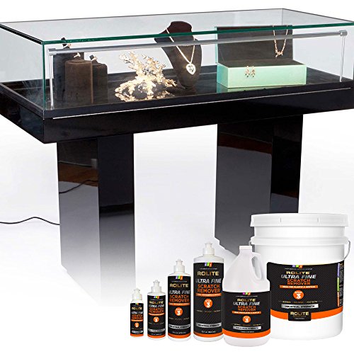 Rolite Ultra Fine Scratch Remover for Plastic & Acrylic Surfaces Including Marine Strataglass & Eisenglass, Headlights, Aquariums, 4oz,