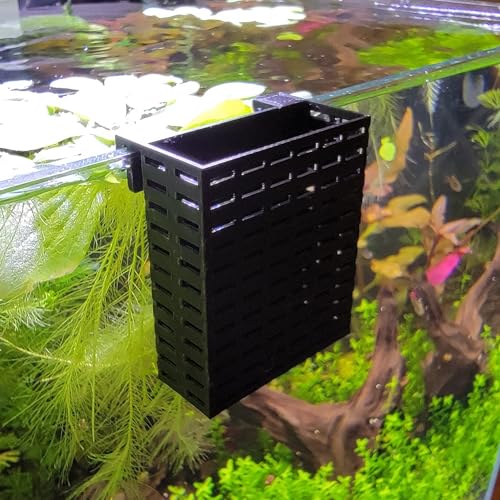 Hanging Planter for Aquarium Emersed Plants Aquatic Plant Pot for Pothos (Small) - size: Small