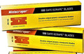Plastic Razor Scraper Blades Double Edged (1 Pack) - size: 1 count (Pack of 100)