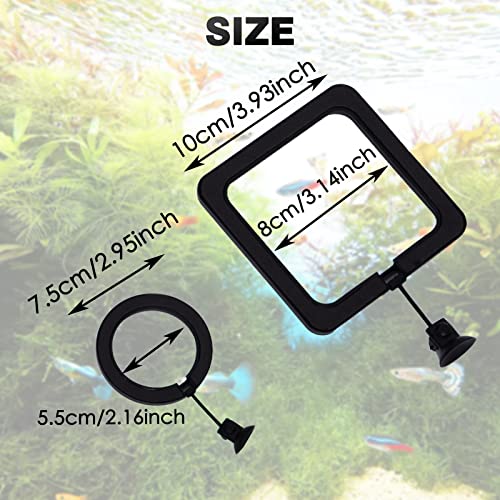 Fish Feeding Ring, Automatic Aquarium Accessory, Prevents Uneaten Food, Ideal for Busy Owners, Made from Durable Materials, Easy to Install and Adjust