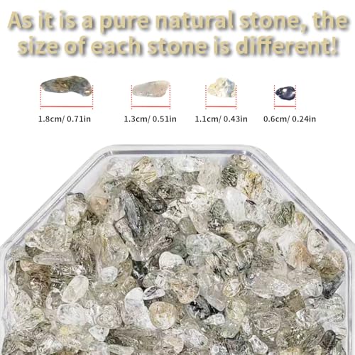 0.45 LB Polished Agate Stones Natural Decorative Rocks for Outdoor Decoration Home Decoration Fish Tank Vase Filler DIY Handmade Bamboo Succulents Cactus (Green Crystal) - color: Green Crystal