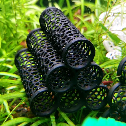 Fish Tank Decor Shrimp Tank Accessories Aquarium Cave Shrimp Hideout Reptile Hideout Habitat Cave for Fish and Shrimp to Swim (Black) - color: Black