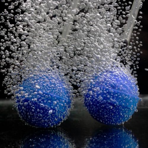 4 Pieces Air Stone Bar Bubble Diffuser Set 2 Inch Ball-Shape Fish Tank Air Bubble Air Stone Bar Hydroponics Oxygen Diffuser, for Aquarium Fish Tanks Ponds