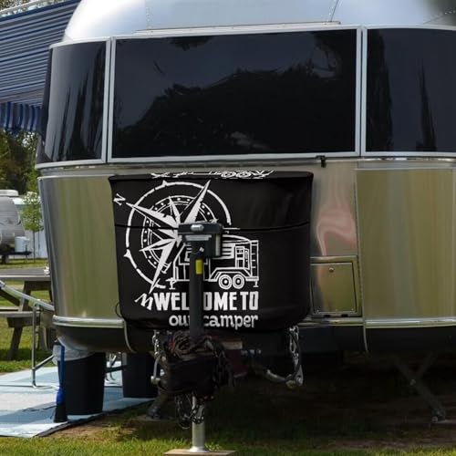 Compass Camper Propane Tank Cover for Dual 20LB Camper Propane Tank Cover Universal - color: Compass, size: Small-Double 20LB