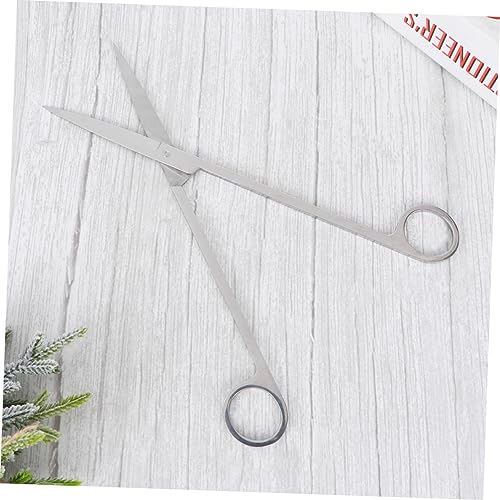 BESPORTBLE Mirror Cutting Scissors Stainless Steel Aquatic Plant Tongs Fish Tank Plant Scissors for Aquarium Maintenance