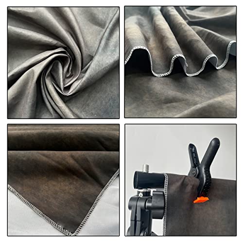 5x7ft Dark Brown Mottled Texture Photography Backdrop for Portrait Photo Studio Prop Abstract Background for Photographyer - color: TT-S0312, size: 5x7ft
