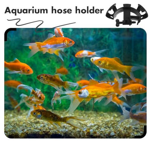 2Pcs Water Pipe Clip for Fish Turtle Durable Aquarium Hose Clamp for Pipes Secure Water Change Siphon Tube Holder