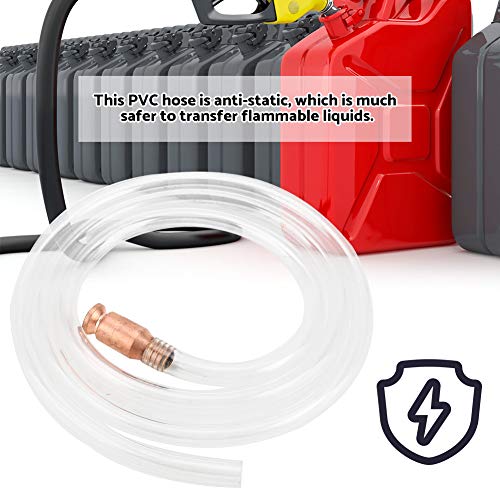 Hose, Manual Liquid Transfer Hose, istatic PVC as Fuel Water Siphon Hose Pump for as Fuel Aquarium and Hot Water
