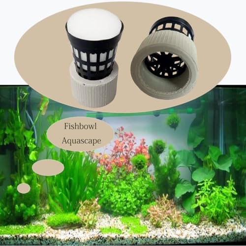 40 Pcs Aquatic Plants Fixed Rings Set, Anti-Floating Ceramic Aquarium-Plant Rings Plant Weights Pot, AquaticPlant Fixed Holder Aquarium-Landscape Decoration Fish Tank Accessories