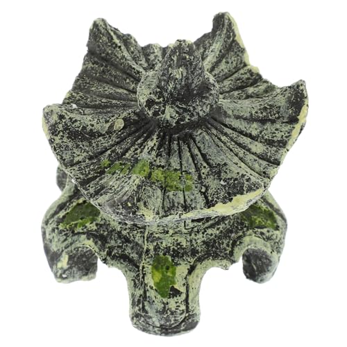 Toddmomy Tower Landscape Decor Resin Ornament for Aquarium Decoration Lifelike Resin Tower Desktop Decor Approx Home Ornament and