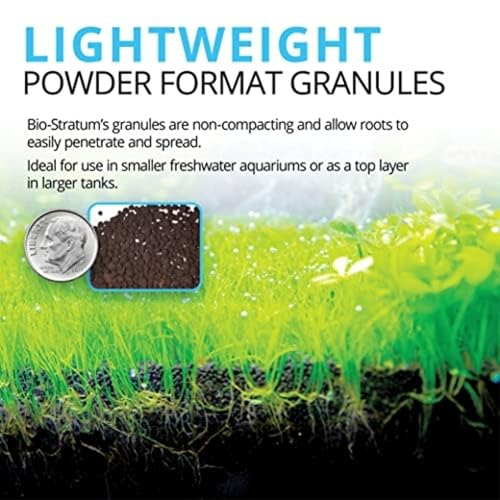 Fluval 12696 Natural Mineral-Rich Volcanic Soil Bio Stratum for Planted Tanks, 4.4 lbs. - Aquarium Substrate for Healthy Plant Development, Growth, and Color - size: 4.4 Pound (Pack of 1)