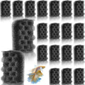 20 Pcs Foam Filters Media Pads Compatible with Fluval 304/305/ 306/404/ 405/406 Foam Filter Media Replacements Sponges for Aquarium Canister Accessories