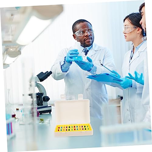 1pc Tube Rack -Tubes Holder with Buckle -top Design for Lab Organization Pe Material for Essential Laboratory Equipment
