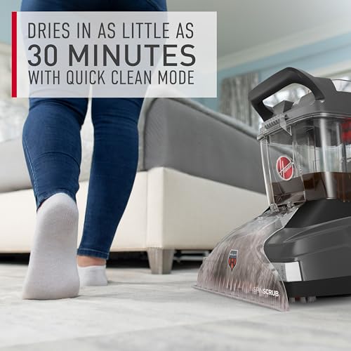 Hoover PowerScrub XL Pet Carpet Cleaner Machine for Carpet and Upholstery, Deep Cleaning Carpet Shampooer Machine with Multi-Purpose Tools, Powerful Suction, Pair with Hoover Cleaner Solution - style: PowerScrub XL Pet & Paws and Claws Pods