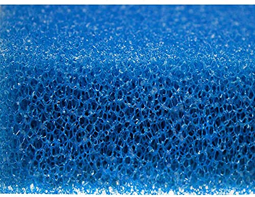 ViaAqua Aquarium Bio Sponge Filter Media Pad Open Cell Foam Cut-to-fit Matten Filter Fish Tank Sump Divider 23.6" x 17" x 2" - size: 23.6" x 17" x 2"