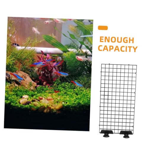 WOONEKY 1set Fish Tank Divider Plastic Grid Isolation Board for Breeding and Separation Material Aquarium Partition for Versatile Use Aquariums