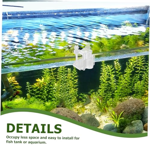 Mikikit Sturdy Water Hose Holder Durable Water Pipe Clamp for Fish Tank Hose Fixator Easy Installation and Removal for Aquarium Supply and Equipment Fixation