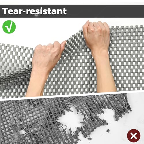 3x16.4ft PVC Drainage Floor Mat Pool Mat Non Slip Commercial Rubber Floor Mat Hollow Splash Matting Mesh Roll Wet Area Safety Mat for Outdoor Indoor Bathroom Garage Restaurant Kitchen Hallway - size: 3x16.4ft