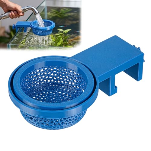 Aquarium Baffle Water Change Diffuser, Extra Large Spill-Proof Tool for Rimless & Rimmed Fish Tanks, Safely Protects Decorations, Substrate and Plants During Water Changes(Extra Large Size)