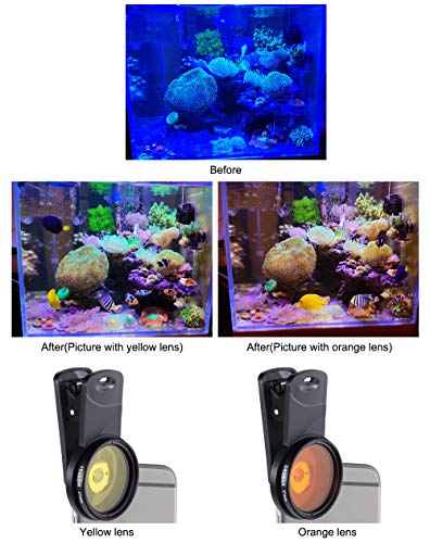 Aquarium Choice Coral Lens Filter Kits for Phone