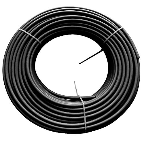Beduan Pneumatic Nylon Tube 5/32" OD 32.8ft SAEJ844 Air Line Nylon Hose Tubing for Air Brake System or Fluid Transfer(Black 10 Meter) - color: Black, size: 5/32"OD 32.8FT