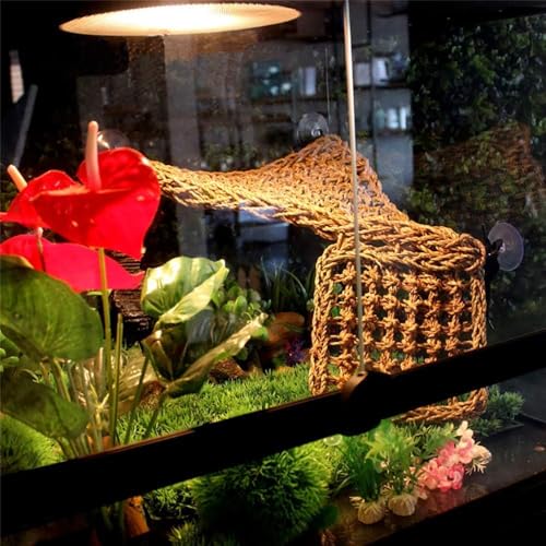5 PCS Bearded Dragon Hammock, Flexible Jungle Climber Reptile Vines Terrarium Decor Bearded Dragon Tank Accessories for Climbing, Chameleon, Lizards, Gecko, Snakes, Crested Gecko - size: 5 PCS