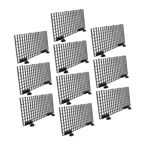 WOONEKY 1set Fish Tank Divider Plastic Grid Isolation Board for Breeding and Separation Material Aquarium Partition for Versatile Use Aquariums