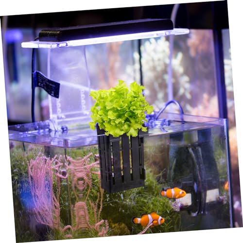 Ipetboom Hanging Aquarium Plant Holder 4Pcs Aquatic Plant Pot with Hook Aquarium Water Plants Planter for Fish Shrimp Plant Cultivation - color: As Shown 2