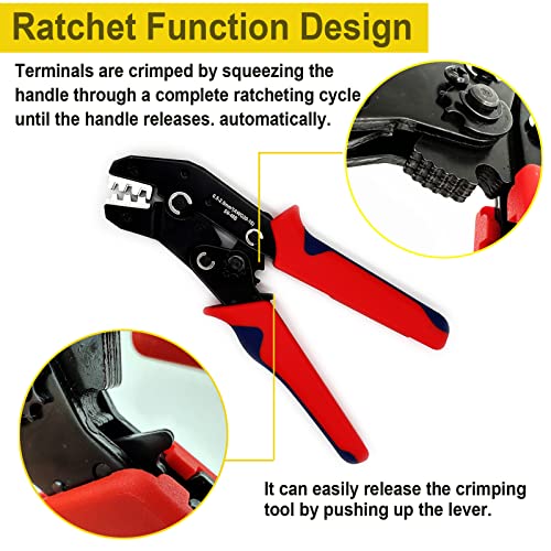 20 Kits 2 Pin Connector Automotive Electrical Connectors Quick Disconnect 2 Wire Waterproof Connector Terminal Plug Kit with Ratchet Crimping Tool - color: 2pin/20kit With Crimper