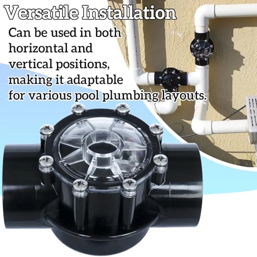 Pool Check Valve 7305 Replacement for Jandy Check Valve 2 inch to 2 1/2 Inch ; for Pool Pump, Heat Pump,Tub & Spa System