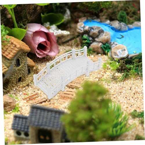 Miniature Arch Bridge for Landscape Garden Decorative Tiny Bridge Model for Aquarium Dollhouse