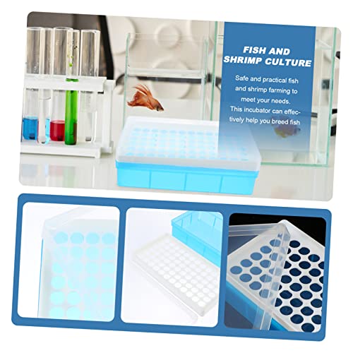 BESPORTBLE Brine Shrimp Hatching Box Plastic Incubator Tool for Artemia Eggs Storage Tube Hatchery Accessory for Convenient Collection and Storage - size: 18X10X5cm