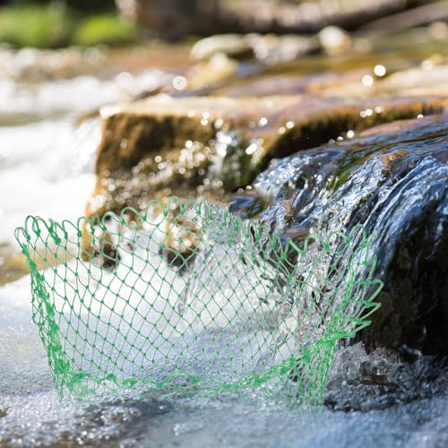 Toyvian Thickened Wire Large Fish Landing Net Replacement Head Mesh Sturdy Fish Catching Net for Freshwater and Saltwater Fishing