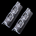2Pcs Fish Tanks Glass Cover Clip,6mm/8mm/10mmAquariums Fish Tank Acrylic Clips Glass Cover Support Holders Universal Lid Clips for Rimless Aquariums