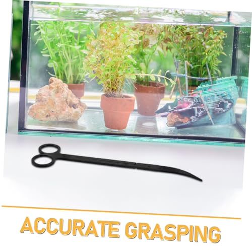 TOYANDONA 1 Set Aquascaping Tools for Efficient Maintenance Stainless Steel Tweezers Scissors Spatula for Safe Handling and Precision Trimming of Aquatic Plants