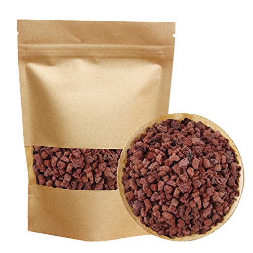 TOYPOPOR Red Lava Accent Rocks Outdoor Decorative Stones for Craft Projects, Vase Fillers, Succulents, Cactus Pots, Terrarium Plants 2.2LB - color: Horticultural Lava Rock, size: 2.2 lb